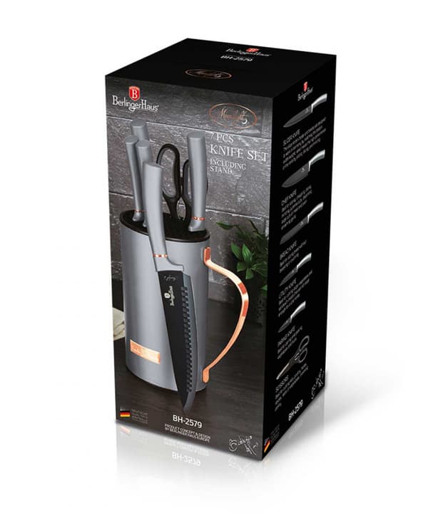 BERLINGER HAUS BH-2579 KNIVSÆT I STAND