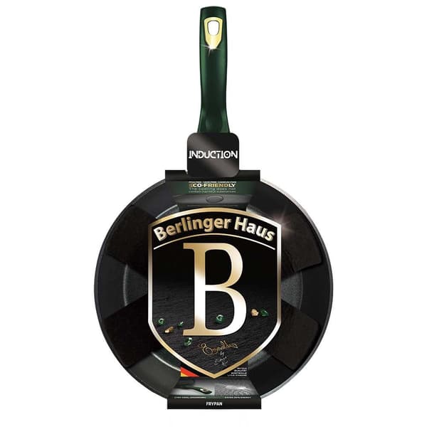 TITANIUM STEEKPANA BERLINGER HAUS 24cm BH-6047 EMERALD