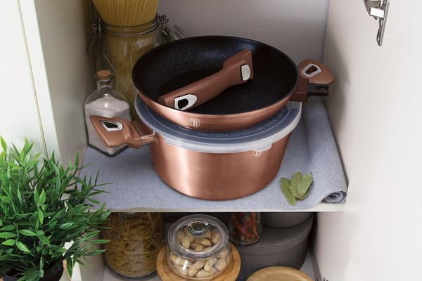 BERLINGER HAUS BH-7051 ROSEGULD GRANIT GRYDER SÆT