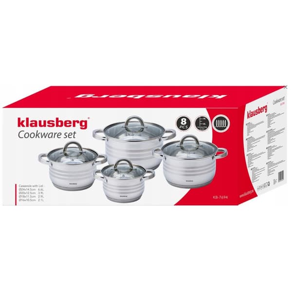 KLAUSBERG KB-7694 8-OSAINEN RUOTTASTUSARJA