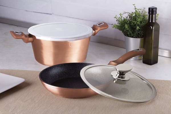 kattila ja paistinpannu BERLINGER HAUS BH-6200 ROSE GOLD