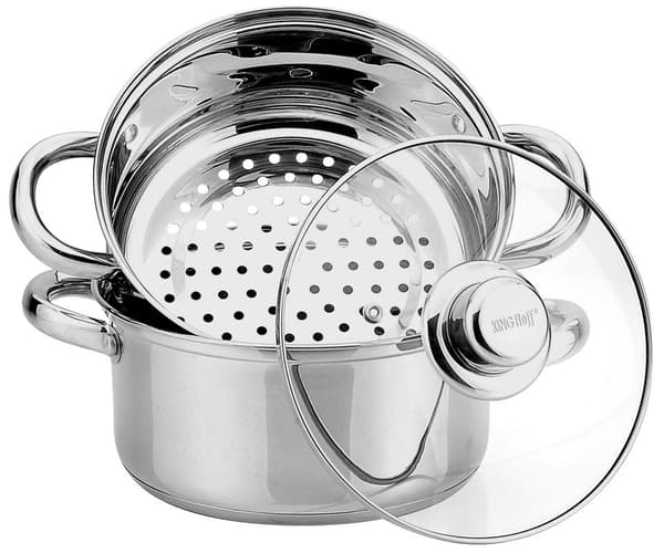 KINGHOFF HÖYRYPATU 3 KAPPALE 24 cm KH-3318