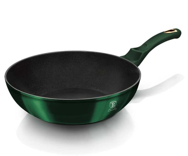 TITANIUM WOK BERLINGER HAUS BH-6053 EMERALD