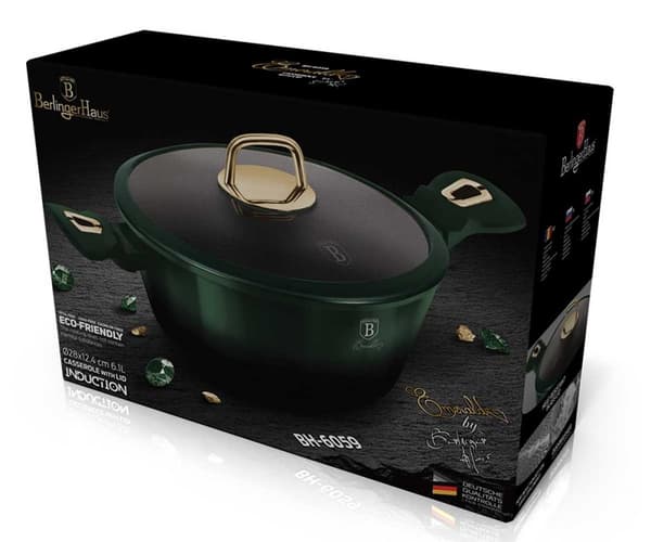 TITANIUM GRYDE BERLINGER HAUS 28cm BH-6059 EMERALD