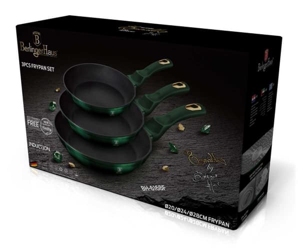 SET MED 3 TITAN PANOR BERLINGERHAUS BH-6168 EMERALD