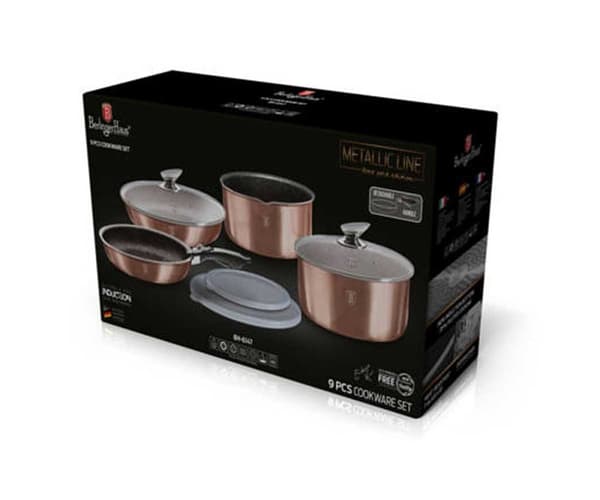 Click&Cook granit grytset Berlingerhaus BH-6147