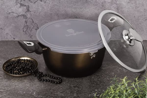 GRANITKRUTA 20cm BERLINGERHAUS BH-6604 SHINY BLACK