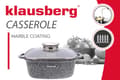 Miniatyrbild 4 av 4: KLAUSBERG MARMORKRUTA 24cm KB-7530 4,4L