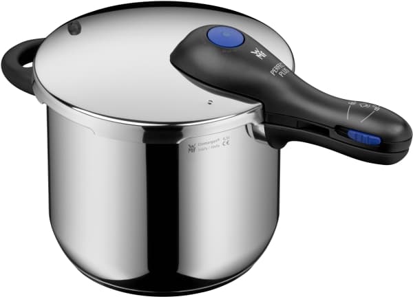 WMF Perfect 1511001176, 6,5 L, Keraaminen, Kaasu, Induktio, Musta, Ruostumaton teräs, 22 cm, Ruostumaton teräs, 130 °C