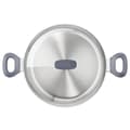 Miniatyrbild 4 av 6: TEFAL Dailycook rostfritt stål nederländsk ugn - Ø 24 cm - 5 l - Med glasskydd - Alla spisar inklusive induktion