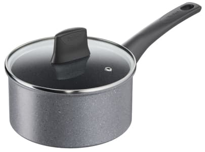 Tefal MINERALIA FORCE G12323, Rund, Grå, Aluminium, Svart, Keramisk, Gass, Halogen, Induksjon, Forseglet Plate, 175 °C