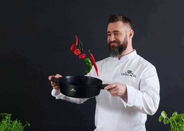 Holländsk ugn - Gerlach gryta - NK340 - Granitex aluminiumgryta