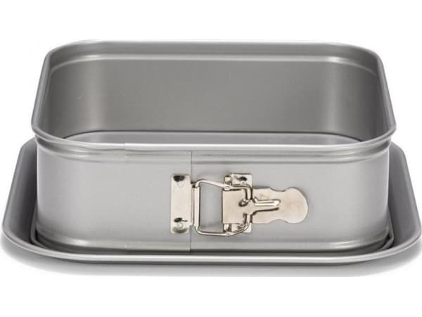 Patisse kvadratisk form 24 cm sølvstål