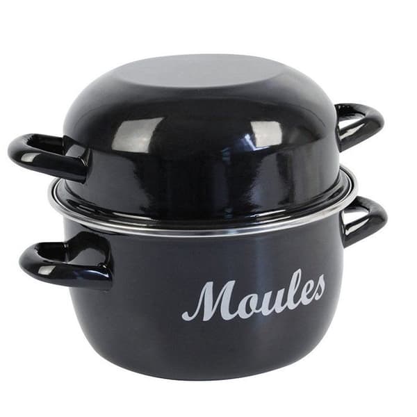 Marmitt för musslor Essential - CREALYS - Ø 20 cm - Stål - För alla spisar inklusive induktion