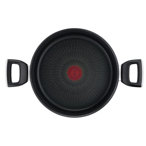 TEFAL G2554602 Obegränsad kastrull 24 cm (5 L) + glaslock