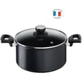 Miniatyrbild 1 av 5: TEFAL G2554602 Obegränsad kastrull 24 cm (5 L) + glaslock