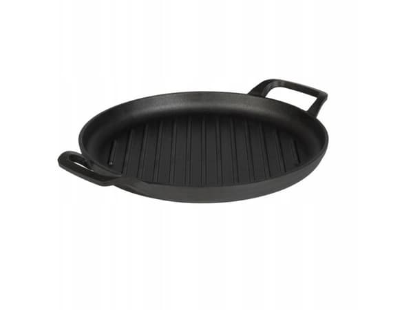 Berlinger Haus Grillplate i støpejern, ribbet, diameter 33 cm | BerlingerHaus Matte ...