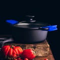 Miniatyrbild 4 av 6: MONIX Solid+ | Hög Gryta 20 cm, Aluminiumgjut med Non-stick Innovationer utan PFOA, Kompatibel med alla Värmekällor