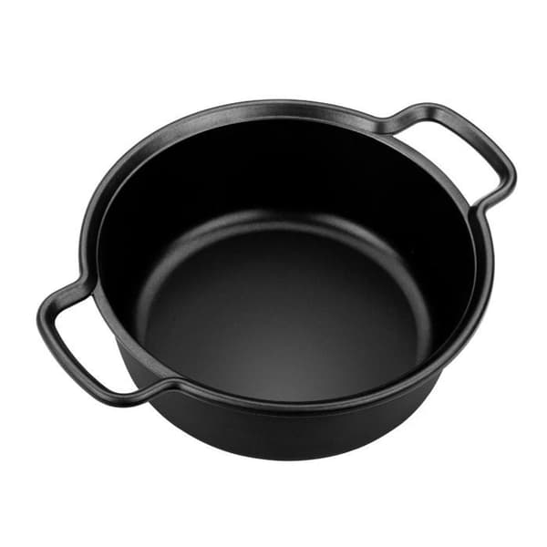 MONIX Solid+ | Hög Gryta 20 cm, Aluminiumgjut med Non-stick Innovationer utan PFOA, Kompatibel med alla Värmekällor