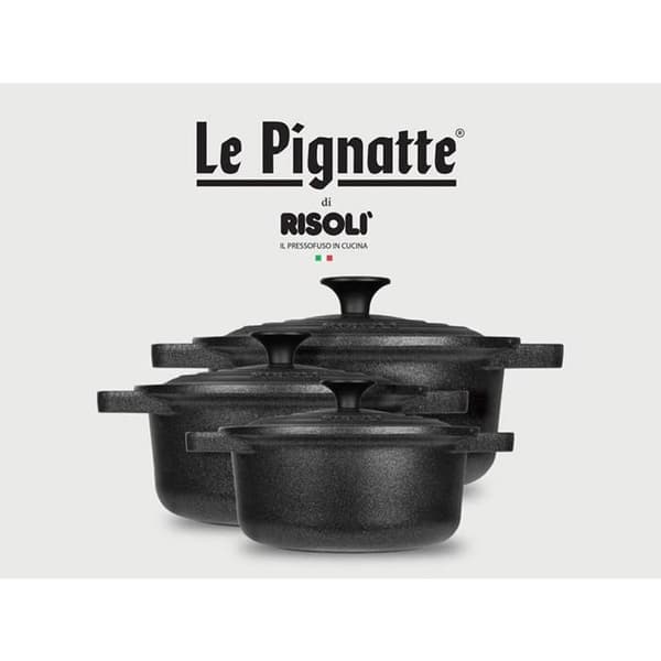 Risoli LE PIGNATTE Gryta med lock 24 cm