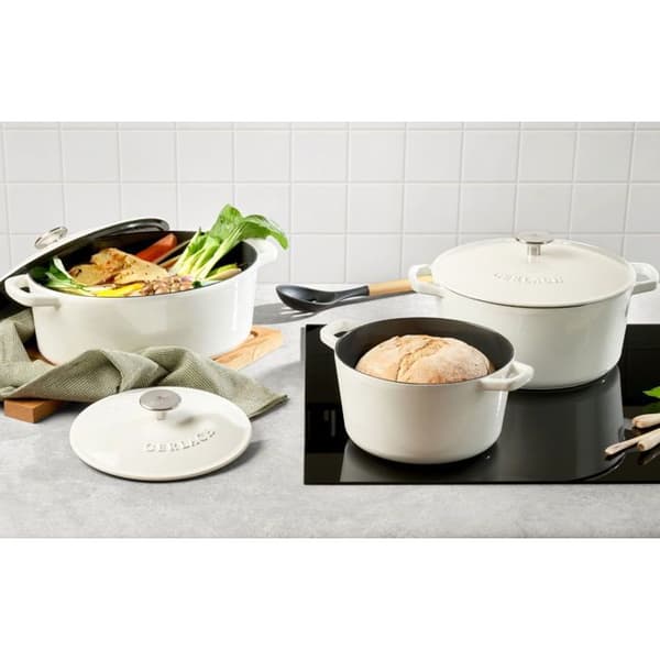 Gerlach NATUR JÄRN Grönsakspanna i gjutjärn 31 cm 5,5 l