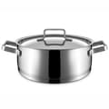 Miniatyrbild 3 av 3: Faitout med Lock Inox 16 till 28 cm - Pujadas - l160- L160- P1- h75- Inox
