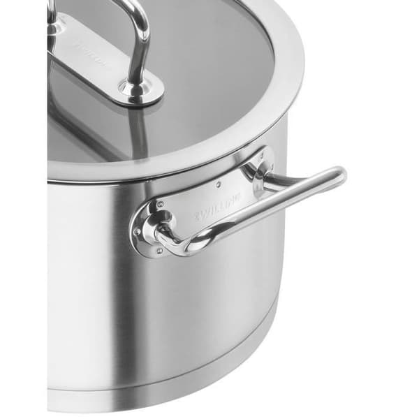 ZWILLING Pro - Gryta med glaslock (24 cm) - Rostfritt stål