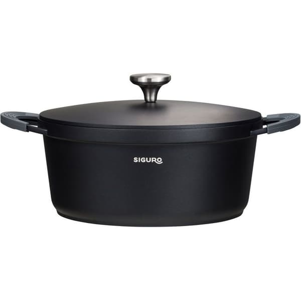 Siguro Pot Säsong, 28 cm svart