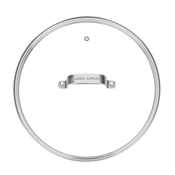Anti-klibbande gryta 28 cm med glaslock Laura Ashley - Mörk turturduva av Pendeford