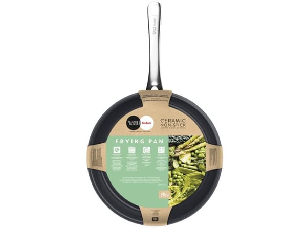 Tefal Jamie Oliver C4750655, Rund, Gryde til alle formål, Sort, Keramisk, Jamie Oliver, 250 °C