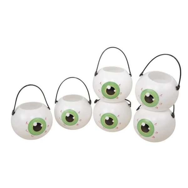 P'TIT Clown re18225, Set med 6 mini-kärl Öga 6,5 cm