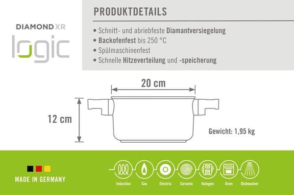 Holländsk ugn - Woll pot - 120LCIL