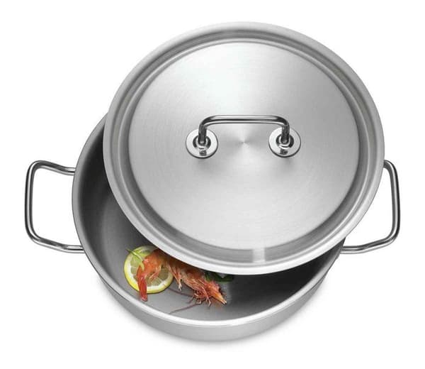 Holländsk ugn - Vårkokgryta - 415540618 - Gryta, rostfritt stål,: 18 cm - Kapacitet: 2,7 l - Höjd: 11 cm