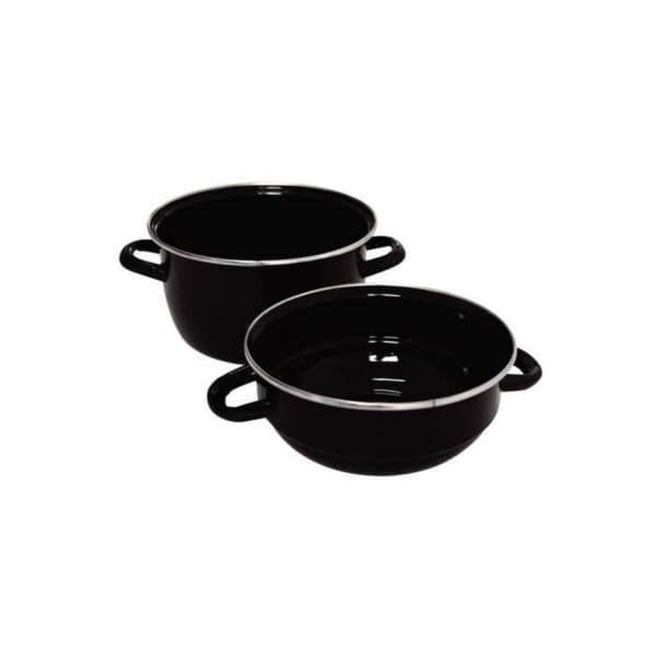 Emaljerade musselgrytor 1 kg - Olympia