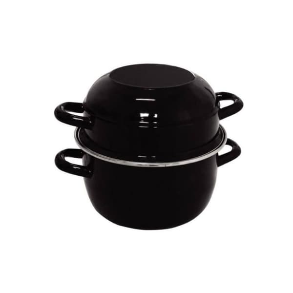 Emaljerade musselgrytor 1 kg - Olympia