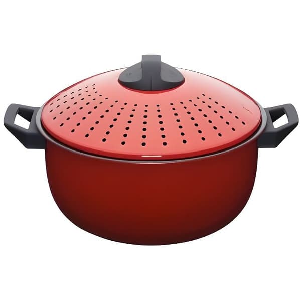 Faitout med pastasilar - KITCHEN CRAFT - Diameter 24 cm - Non-stick beläggning - Kapacitet 4 liter
