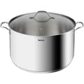 Miniatyrbild 1 av 5: TEFAL Intuition XL Stockpot 26 L cm rostfritt stål + glaslock, Kapacitet 6,5 L, Induktion, 18/10 rostfritt stål, Robusta handtag B864