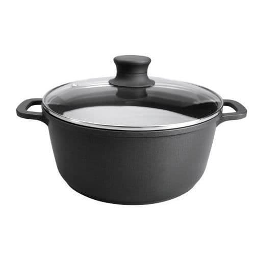 D.28 Fused Alumin.Covered Casserole Glas