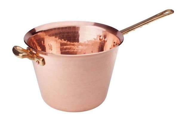 Gryta - Pentole agnelli stockpot - Pentole AgnelliALCM165M26 - ALCM165M26 Koppargryta med mässingshandtag, 26 cm