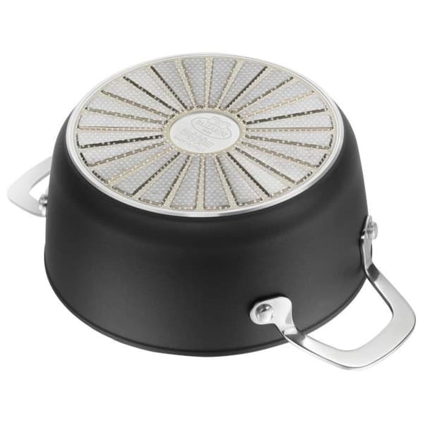 BALLARINI Gryta med lock Alba 2 Handtag 24 cm