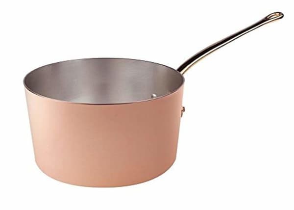 Gryta - Pentole agnelli stockpot - Pentole AgnelliALCU105F24 - ALCU105F24 Förtent koppargryta med 1 handtag, 24 cm