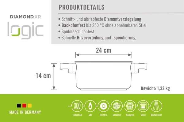 Holländsk ugn - Woll pot - 120LCIL