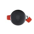 Miniatyrbild 2 av 2: IBILI 462120 Gryta med lock Exc.Titanio 40 Aluminium, Svart, 20 cm