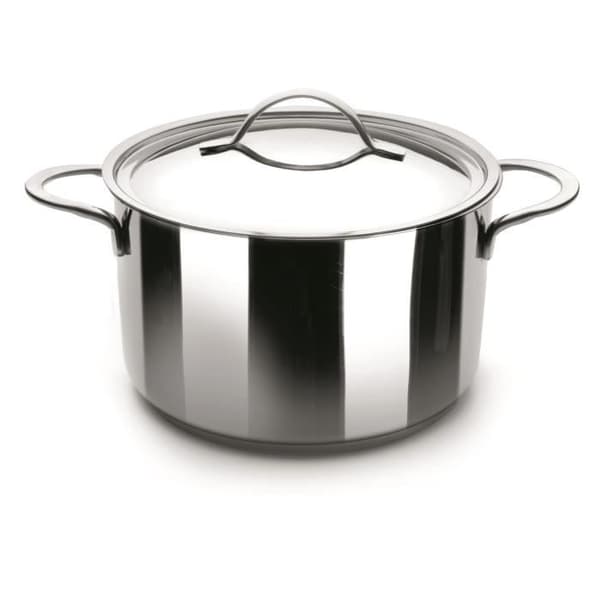 IBILI Noah kokgryta 24 cm - 18/10 rostfritt stål - Alla värmekällor inklusive induktion