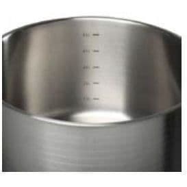 Professionell catering - GSW - JUMBO - 30 cm - 17 L - Induktion - Rostfritt stål