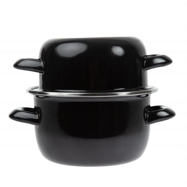 Emaljerad musselgryta Olympia 500g