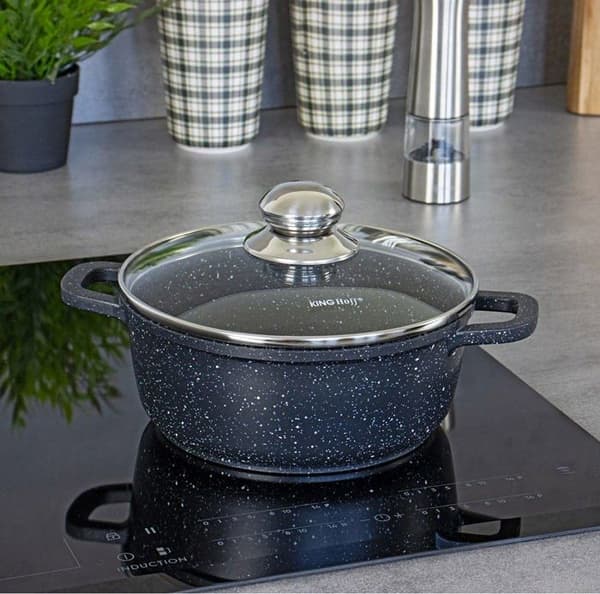 Faitout - gryta Kinghoff - KH-1596 Kinghoff - Marmor gryta 26cm kh-1596 5,6l!