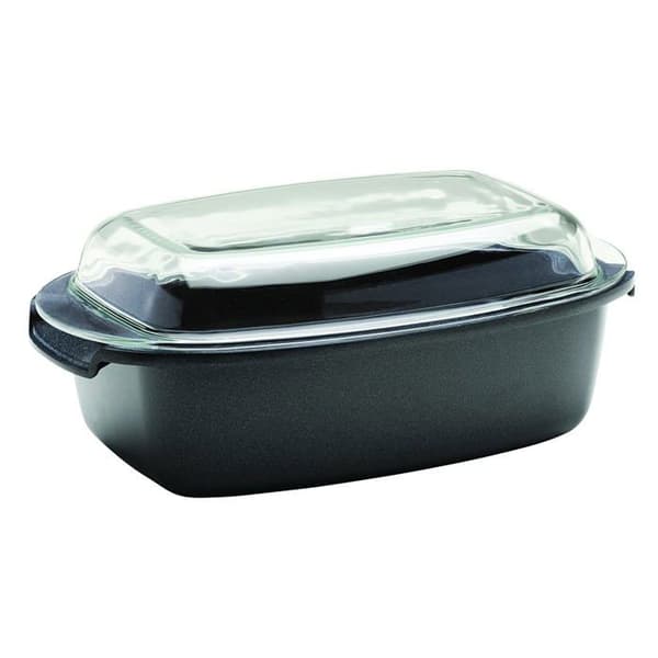 Berndes - Enduro - Multifunktion holländsk ugn med glaslock 33 x 21 cm, 5,2 liter, pressgjuten aluminium