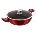Miniatyrbild 2 av 2: GRANITKRYTA 28cm BERLINGER HAUS RED METAL LINE BH-1263