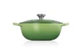 Miniatyrbild 3 av 4: L Creuset Le Creuset signaturgryta i emaljerat gjutjärn med lock, 26 cm, rund, 4 l, 4.255 kg, bambu,